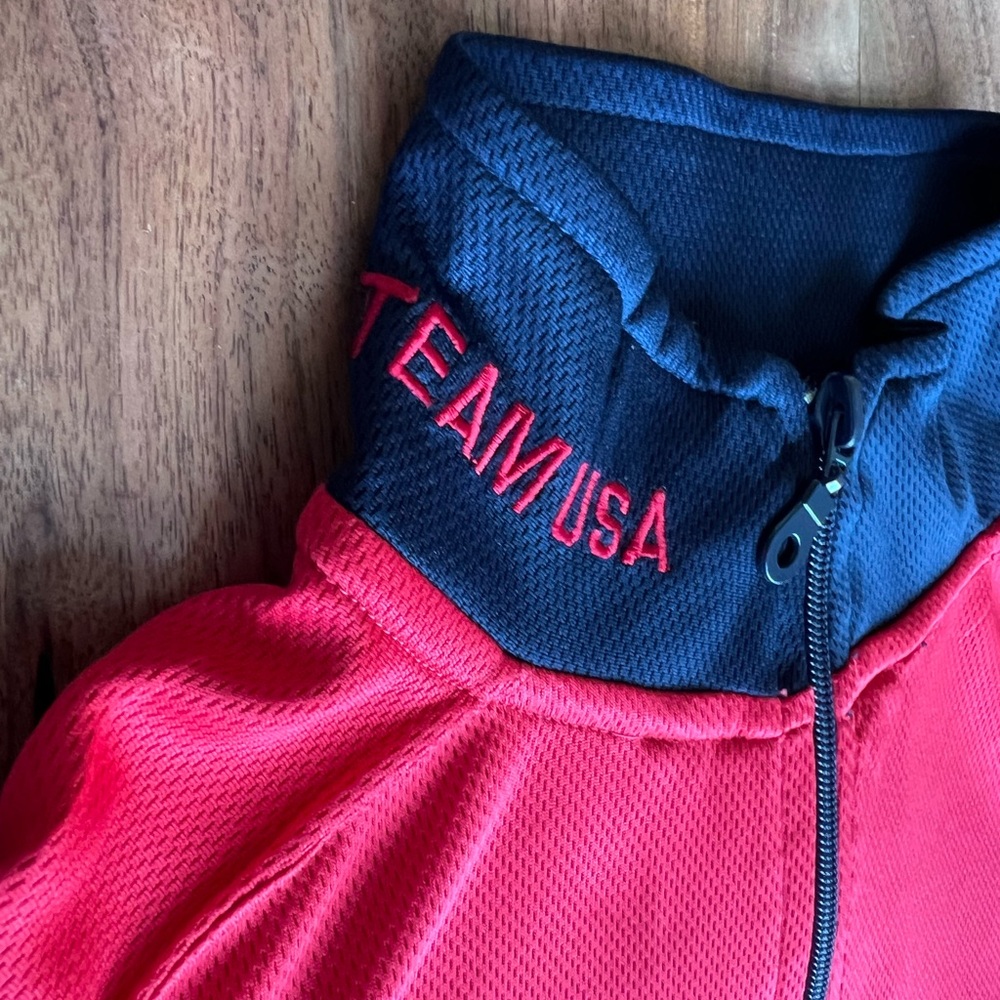 Team USA Figure Skating Long Sleeve Quarter Zip - Picture 2 of 6